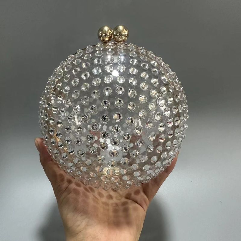 Borsa a mano da donna Chaopai in acrilico, borsa a mano con diamanti, borsa a tracolla per festa, spiaggia, matrimonio, banchetto_voghion.com