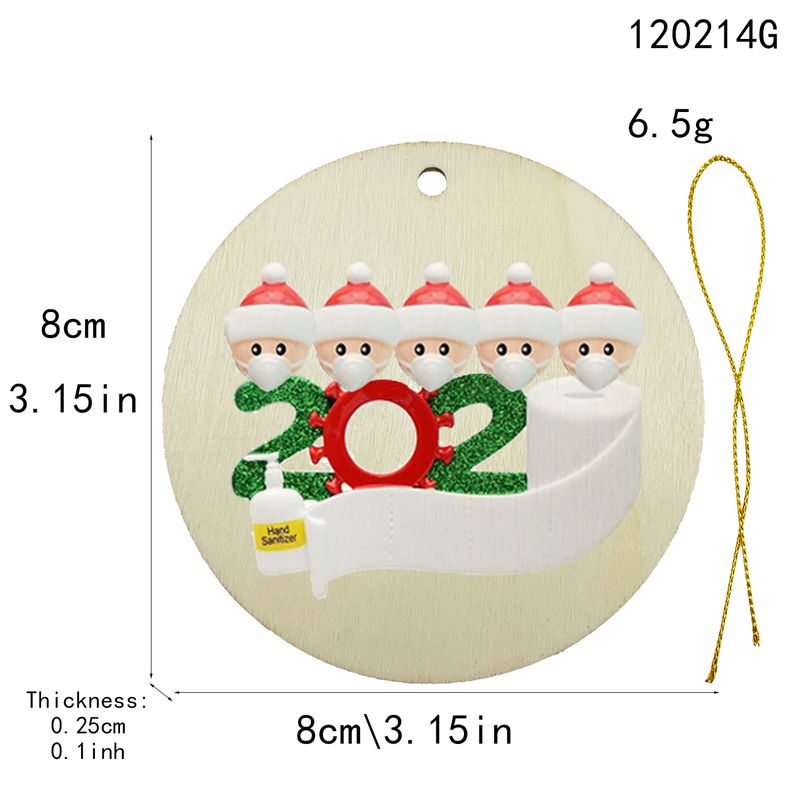 Consejos para imprimir mascarillas para prevenir epidemias 2023, decoraciones para fiestas en casa, accesorios para prevenir epidemias, colgantes, artesanías de madera_voghion.com