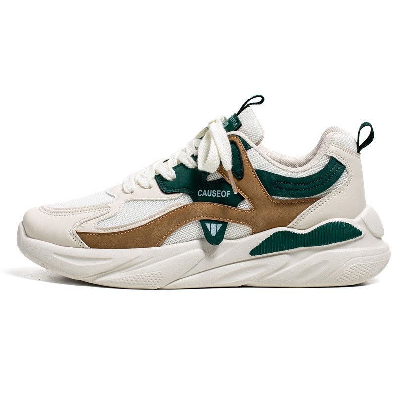 Spring Breathable Meh Odor Reitant Board Caual Port Men' Oft Ole Running Dad Hoe, Anti Lip Forret Gump_voghion.com