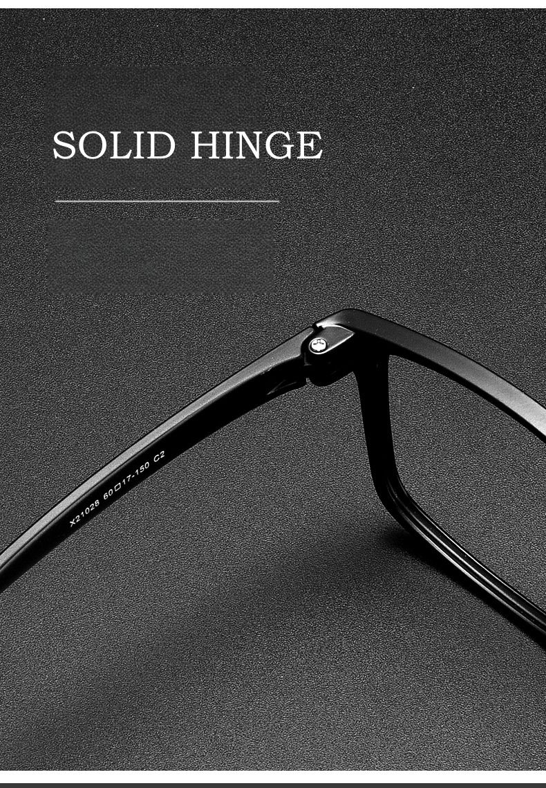 Moda YIMARUILI Occhiali da vista TR90 flessibili ultraleggeri alla moda da donna, comodi, quadrati, grandi, occhiali da vista_voghion.com