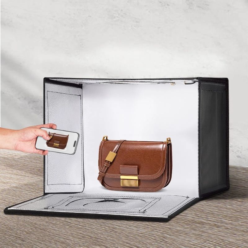 Temperatures Light Box Adjustable Studio Photo 3000-5600K Color 12x12 3_voghion.com