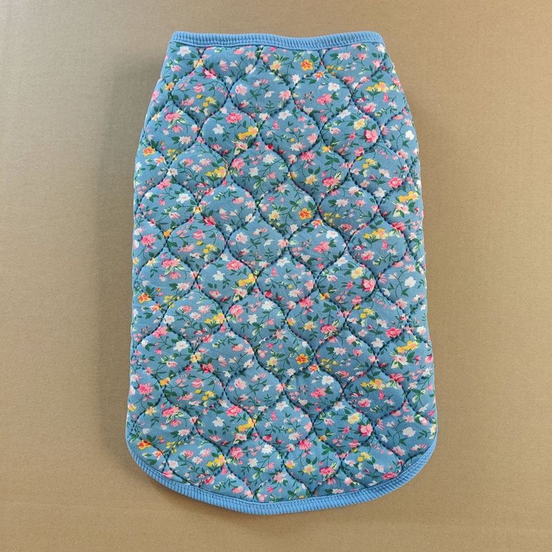 Autumn Winter Thickened Vest Poodle Golden Retriever Medium And Large Dog Puppy Cotton Clothes_voghion.com