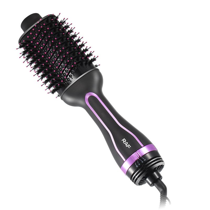 Spazzola per lo styling ad aria calda 3 in 1 - Ferro arricciacapelli e asciugacapelli automatici ionico standard UE_voghion.com