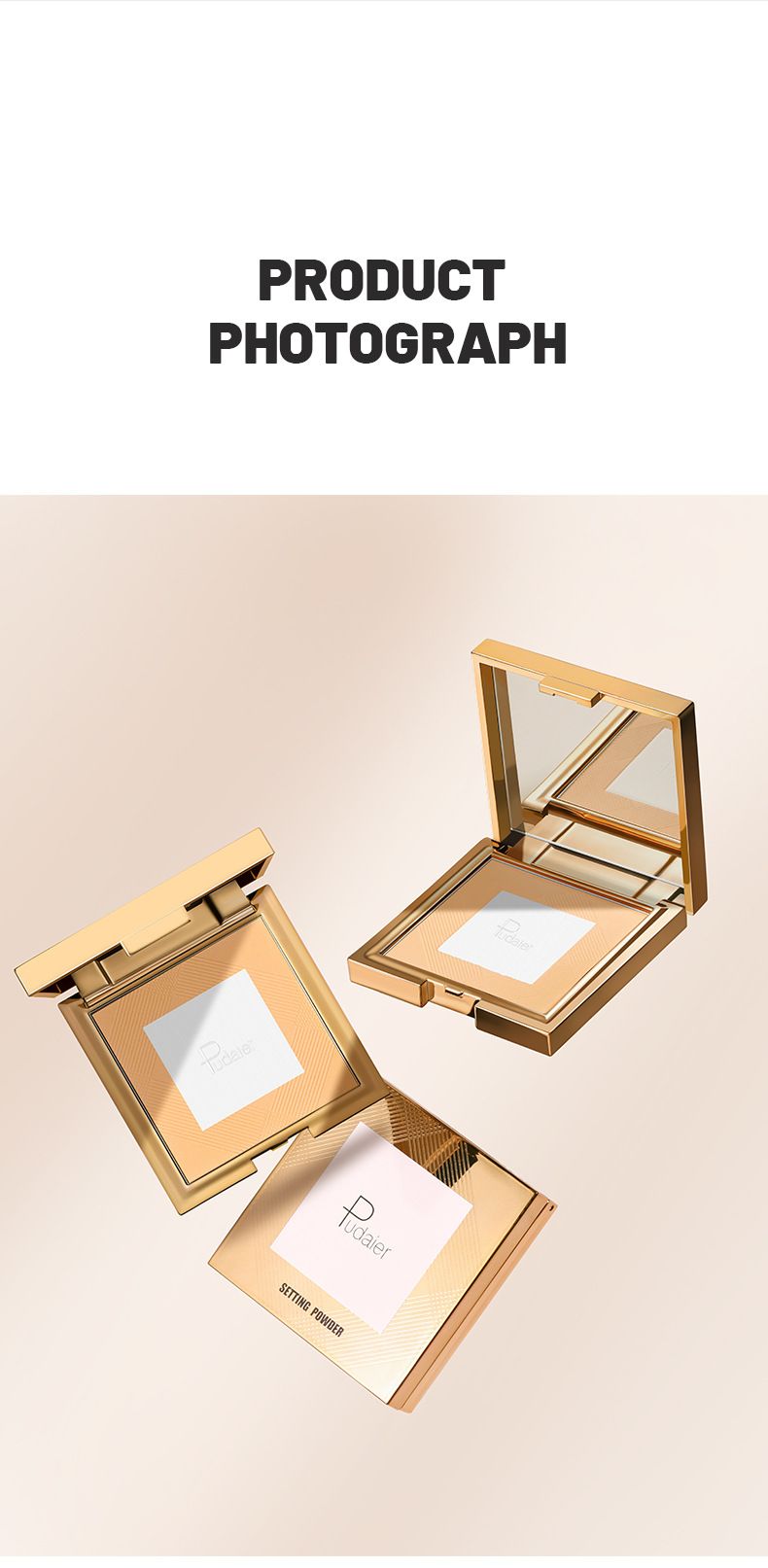 Matte Oil Control Setting Honey Makeup Concealer Powder_voghion.com