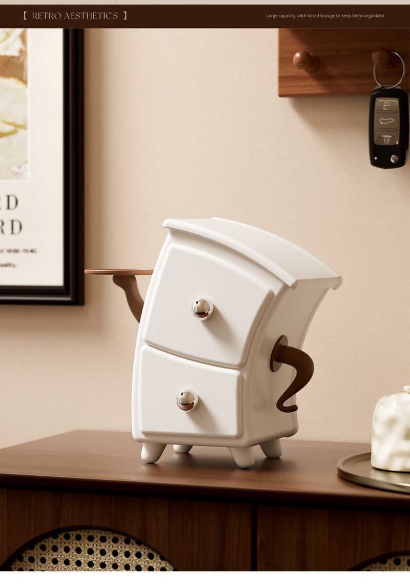 Strange Desktop Drawer Storage Box, Entrance Remote Control Key, Small Miscellaneous Box, Plastic Workstation Sorting Box_voghion.com