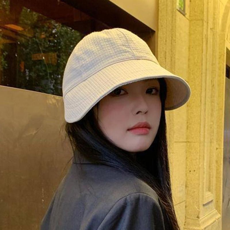 New Arrivals Foldable Wide Brim Women Adjustable Portable Outdoor Beach Bucket Hat Summer Sun Protection Visors Fisherman Cap Panama_voghion.com