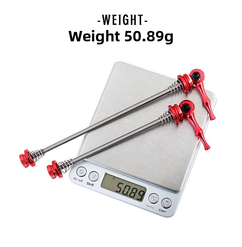 TOOPRE Bicicletta Ultra-Leggera Mountain Bike Strada Lega di Titanio Leva di Sgancio Rapido Universale_voghion.com