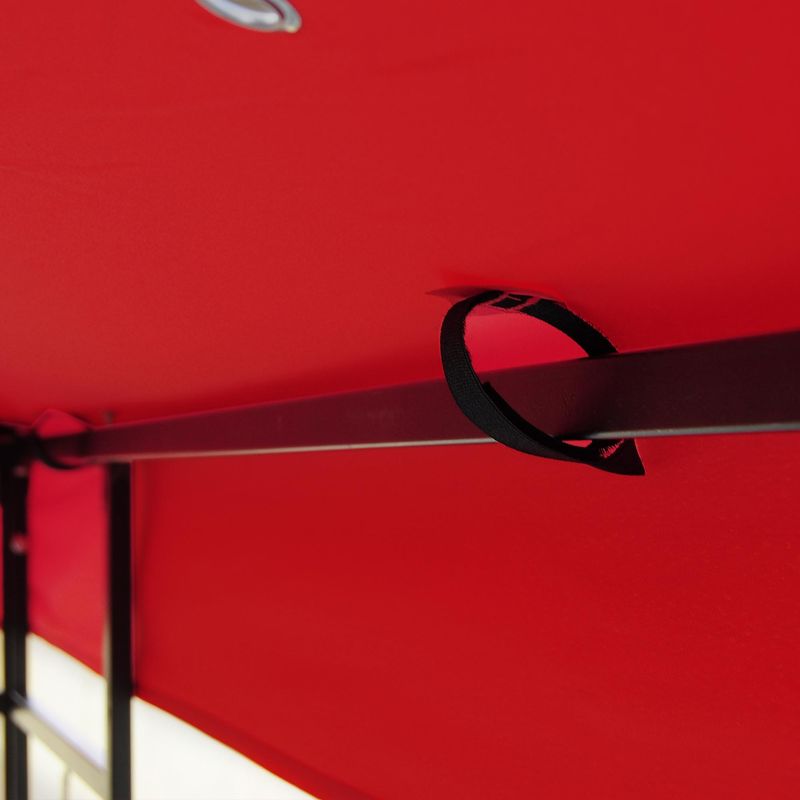 10x10ft 2T Tent Top Red10x10ft 2T Tent Top Red_voghion.com
