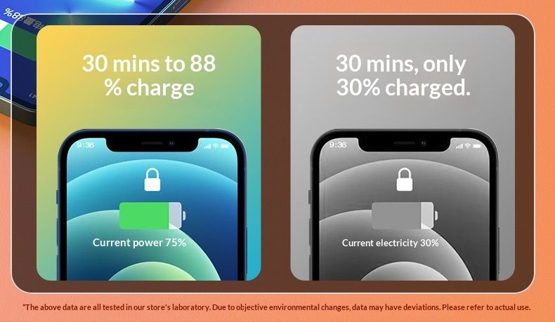 Cross-border Super Fast Charging Built-in Cable Power Bank 100000mAh Large Capacity Outdoor Portable Charger Custom_voghion.com