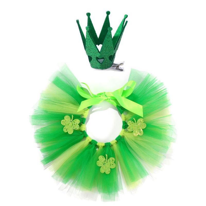 Mittelgroßes Hundeparty-Outfit, Halloween-Haustierkostüm-Set, entzückendes pelziges Kinder-Tüllkleid_voghion.com