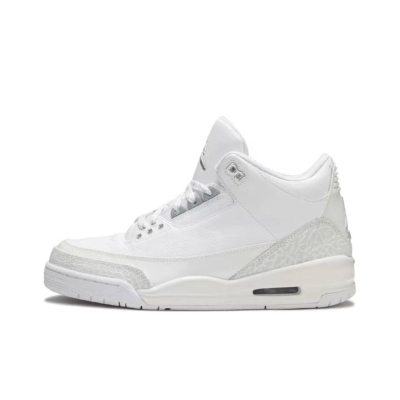 New Correct Version Standard Qiao Change Hook Cement Manuscript Men's And Women's Board 3 Basketball Shoes_voghion.com