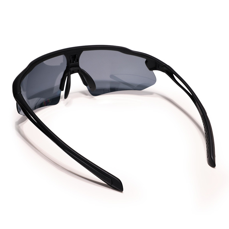 Fahrradbrillen Polarisierte Sonnenbrillen Anti-UV Wechselgläser Marathon Laufbrillen-Set_voghion.com