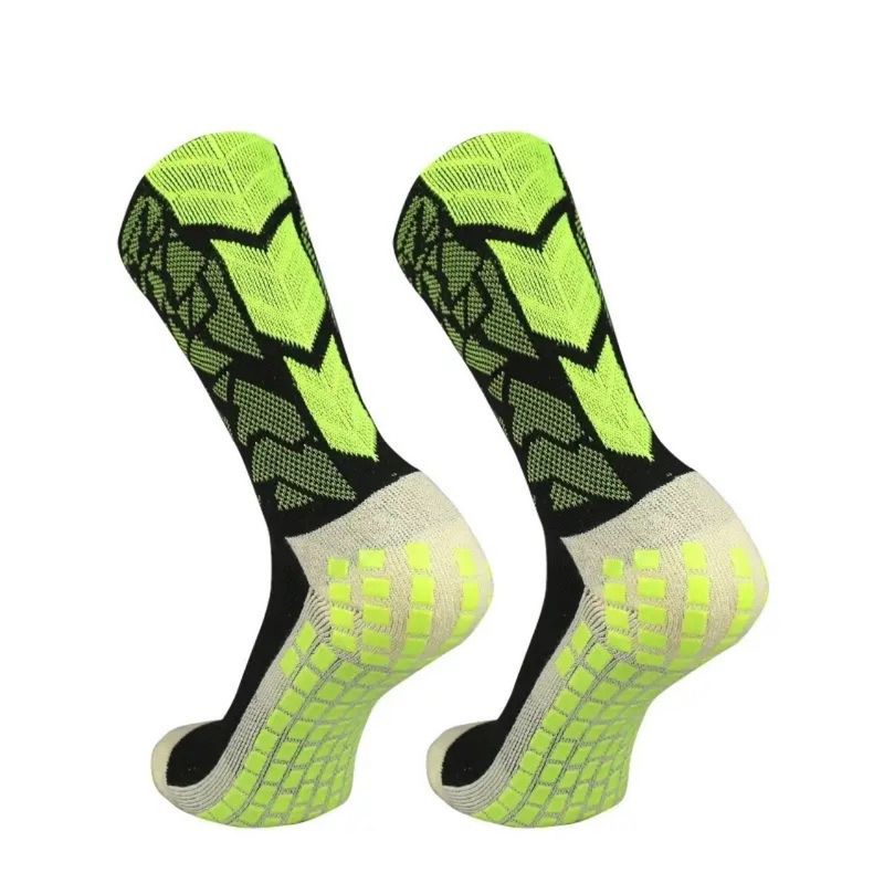 Prestatievoetbalsokken met antislip grip en vochtafvoerende technologie - Mid-Cushion Terry zool voor training, (uniseks, camouflage en effen kleuren)_voghion.com