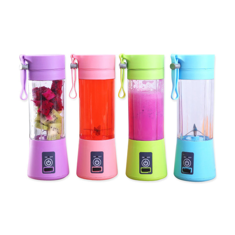 Vente chaude Mini mélangeur portable 400 ml électrique légumes fruits USB presse-agrumes extracteur Hines_voghion.com
