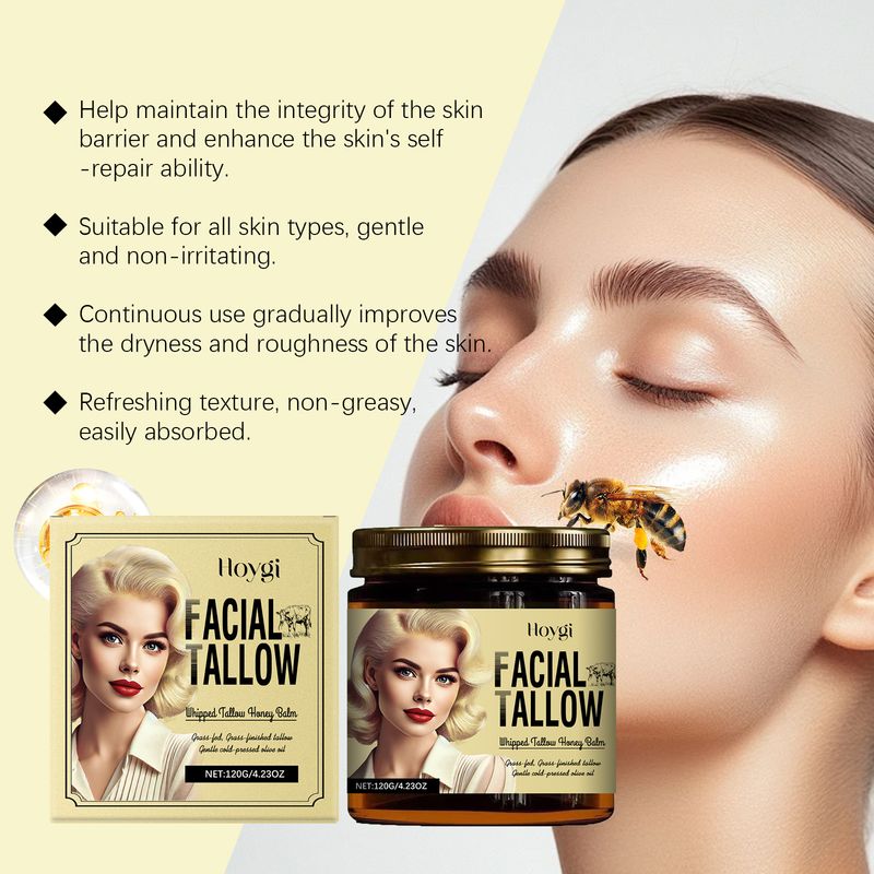 HOYGI Butter Honey Moisturizing Face Cream Deep Moisturizing, Soothing, Dry And Comfortable Skin Care_voghion.com