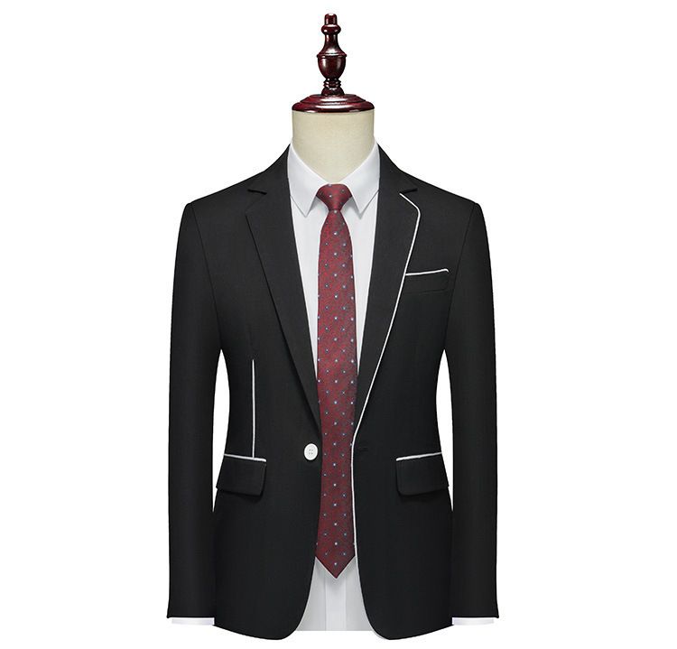Vêtements pour hommes 2024 commerce extérieur printemps et automne veste de costume pour hommes coupe ajustée affaires mode coréenne décontractée belle veste pour hommes costume simple_voghion.com