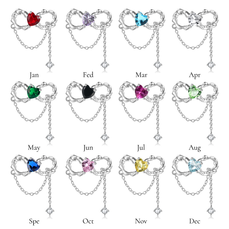 Damen-Perlen, unendliche Liebe, Dezember-Geburtsstein, S925-Sterlingsilber, Perlenarmband, DIY-Zubehör, grenzüberschreitende Lieferung_voghion.com