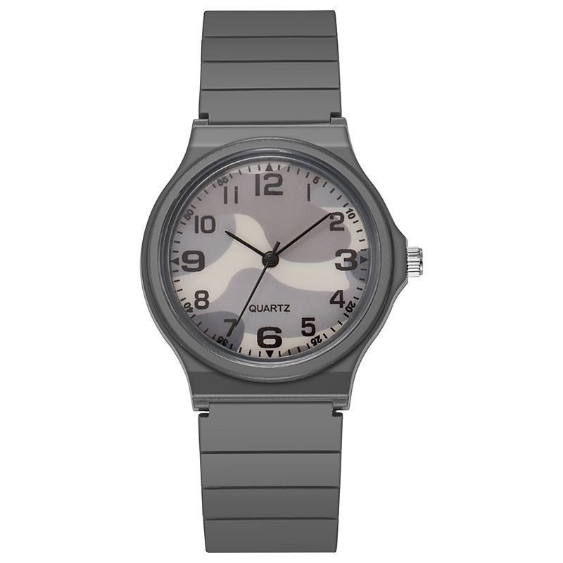 New Camouflage Army Green Quartz Pointer Type Simple Neutral Student Chinese Style Exam Universal Watch_voghion.com