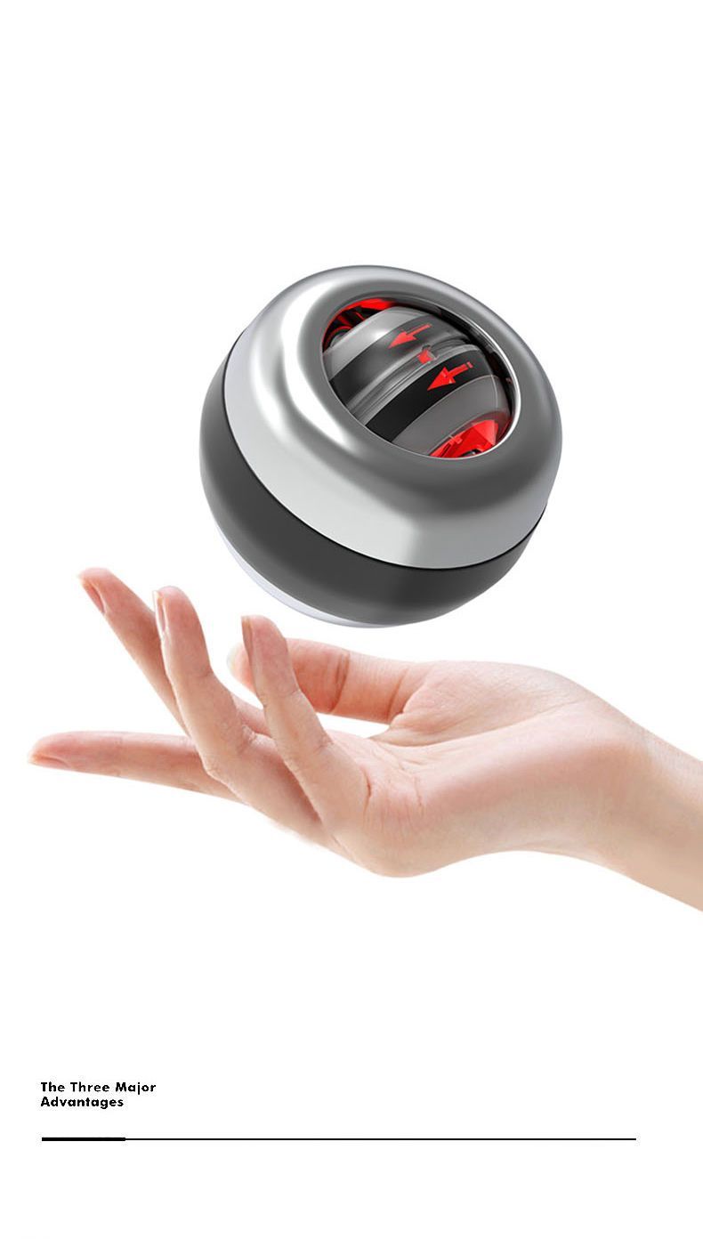 Wrist Self-Activating Grip Strengthener Metal Professional Stress Relief Artifact Gyroscope Entertainment Gravity Ball_voghion.com
