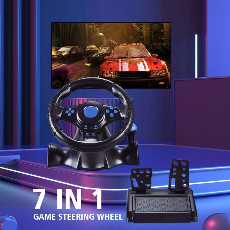 Racing Steering Wheel Vibration Controller Game Simulation R_voghion.com