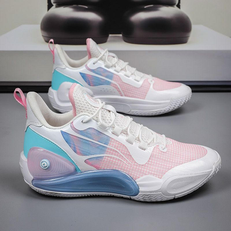Scarpe sportive professionali da basket da combattimento per uomo 2025, basse, antiurto, resistenti all'usura, Sound City_voghion.com