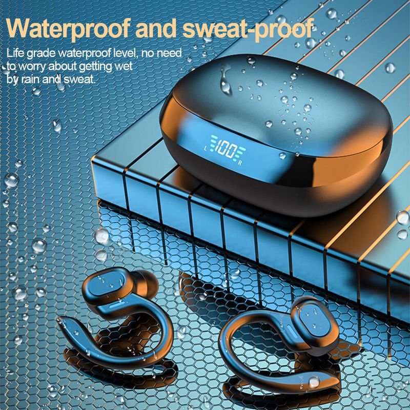 2024 TWS Drahtlose Kopfhörer Bluetooth Kopfhörer Ohr Haken Laufen Sport Ohrhörer_voghion.com