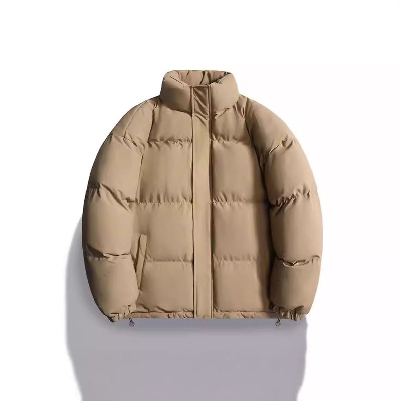 Piumino invernale unisex in grafene, termico, ampio, giacca imbottita in cotone, alla moda_voghion.com