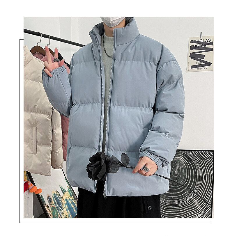 Nuovo Cappotto di Cotone 2023 Autunno/Inverno Pane Vestito Coppia Inverno Cappotto Ispessito Cappotto di Cotone da Uomo e da Donna Taglie Forti_voghion.com
