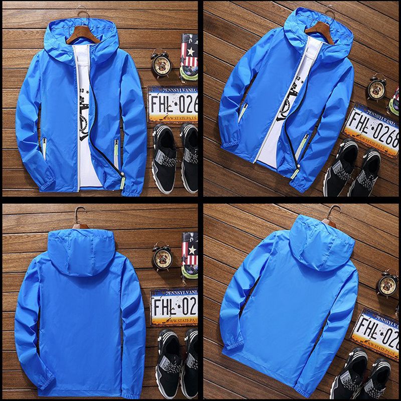 Mens Women Geocaching Geocache Sportswear Hooded Bomber Zipper Thin Reflective Sunscreen Windbreaker Skin Coat Jacket_voghion.com