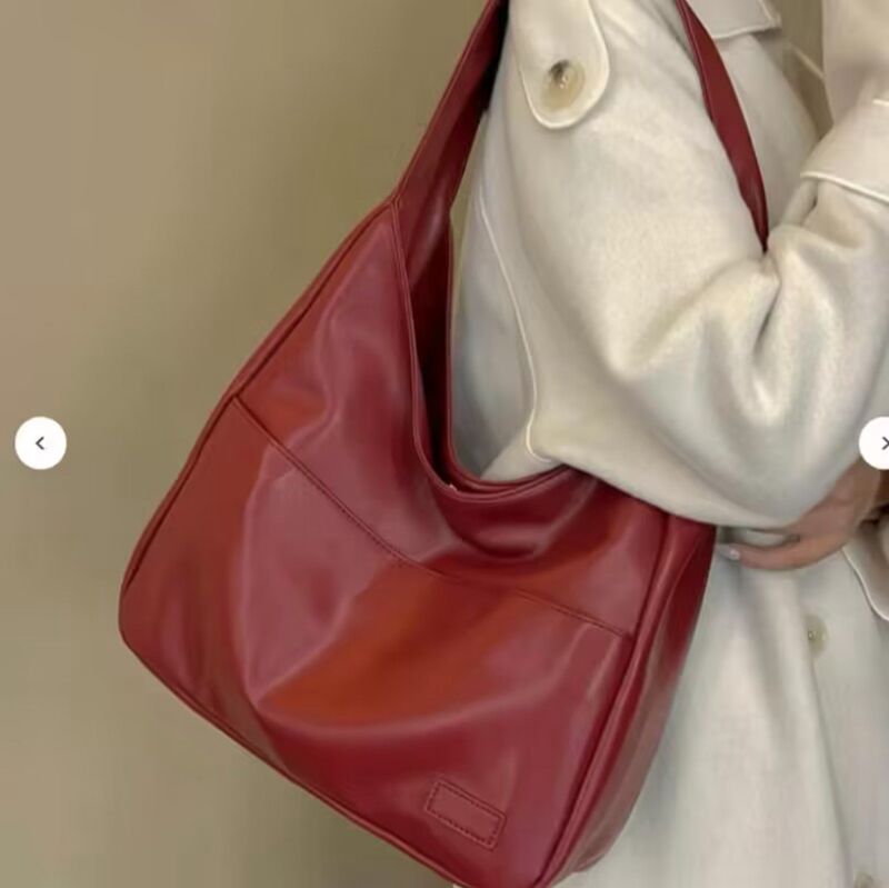 Borsa a tracolla da donna semplice, alla moda, nuova, estiva, grande capacità, casual, per studenti universitari e pendolari_voghion.com