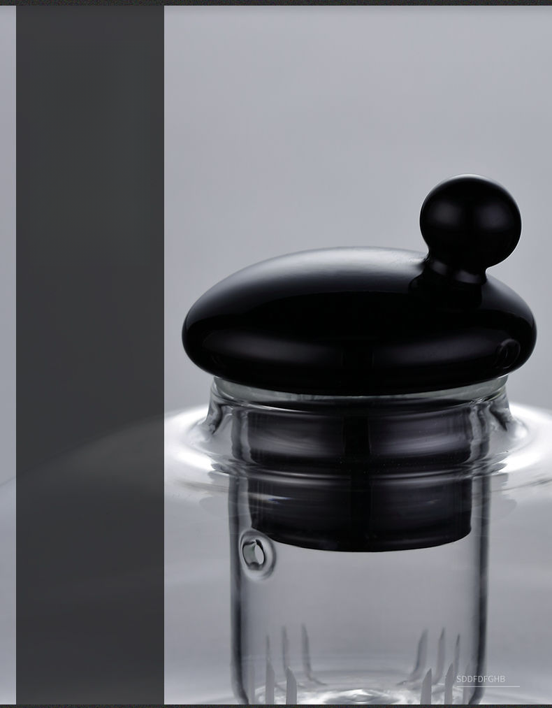 Set di lusso in vetro Nordic Light, caffettiera per tè e caffè, con coperchio a coda di topo, per fiori e frutta, stile europeo di alta qualità_voghion.com