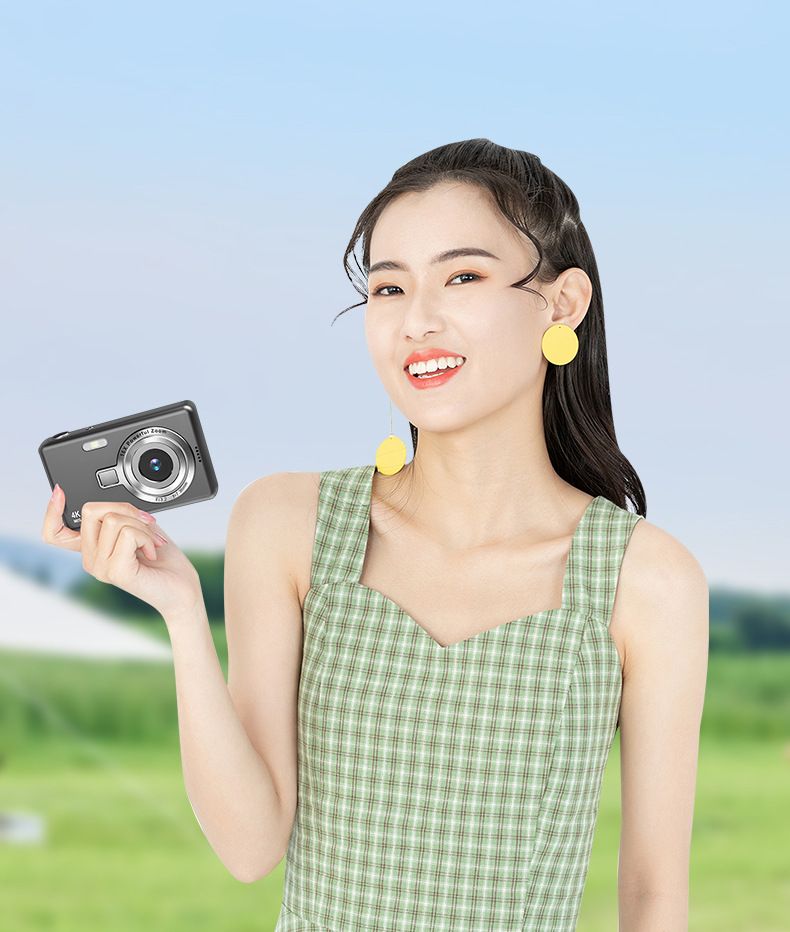 CCD Student Entry-Level HD Dual-Recording Digital For Home Use, Children's Photography, Small Mini Camera_voghion.com