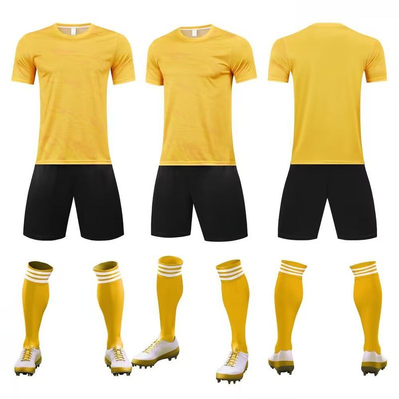 Uniforme d'équipe de compétition d'entraînement rapide, maillot à manches courtes pour étudiants, enfants et adultes, ensemble de combinaison de football, hommes et_voghion.com