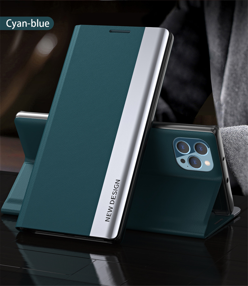 Flip Case für Samsung Galaxy S7 Edge S8 S9 Plus S10 S20 FE S21+ S22 S23 Note 8 9 10 20 Ultra Halter Brieftasche Stand Cover Handytasche_voghion.com