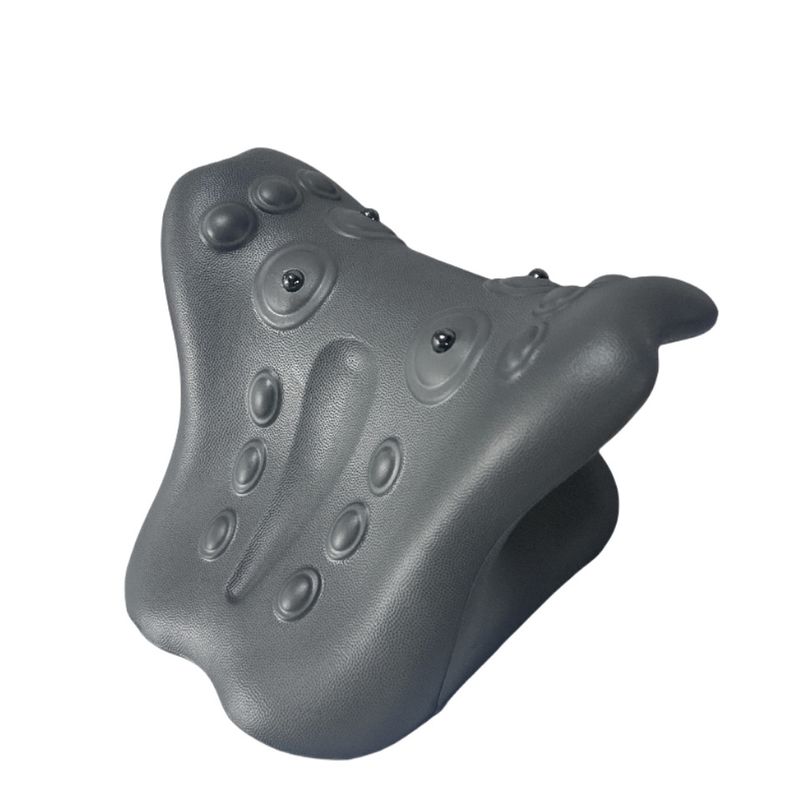 Magnetic Therapy Neck Pillow For Pain Relief - Cervical Traction Massager With Gravity Acupressure, 6+ Massage Nodes, EVA Foam Support For Neck_voghion.com