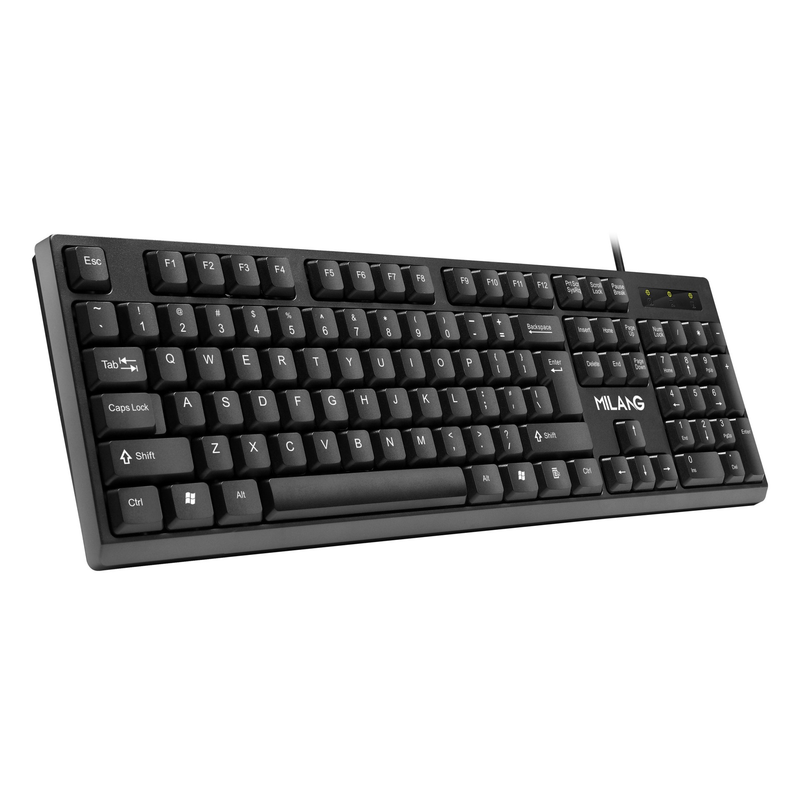 Mi Lang K20 Business Office Cable DIY Installation Computer All in One Desktop Laptop USB Keyboard_voghion.com