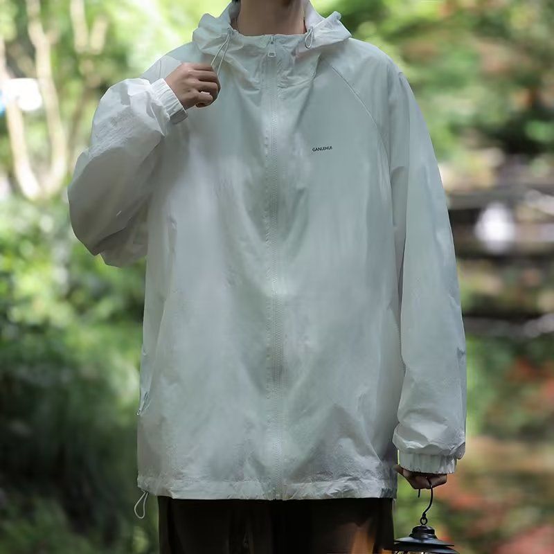 Mountain Outdoor Ice Silk Clothing For Men In Summer, Thin American Style Functional Assault Jacket, Loose Hooded Sun_voghion.com