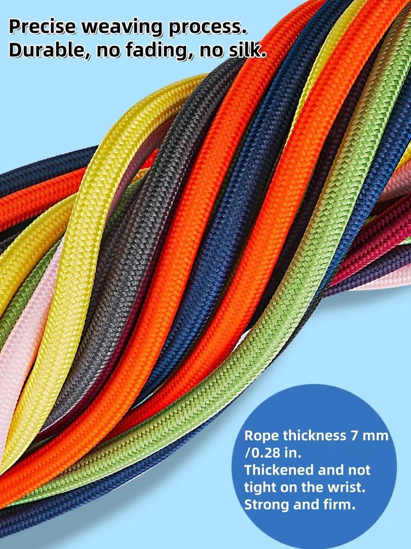 Universal Adjustable Mobile Phone Lanyard Short Wrist Strap With Self-locking Anti-drop Design Durable Polyester Phone Strap_voghion.com