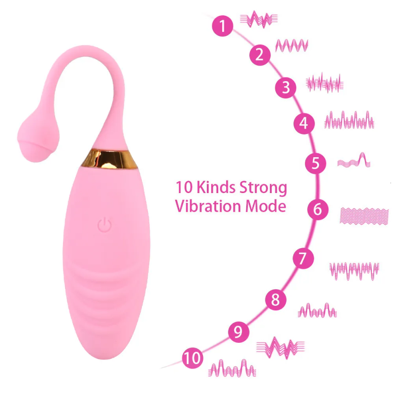 EggsBullets 10 velocità uovo vibrante l palla telecomando senza fili uova di salto giocattoli del sesso vibratore per le donne anale GSpot 2024 nuovo_voghion.com