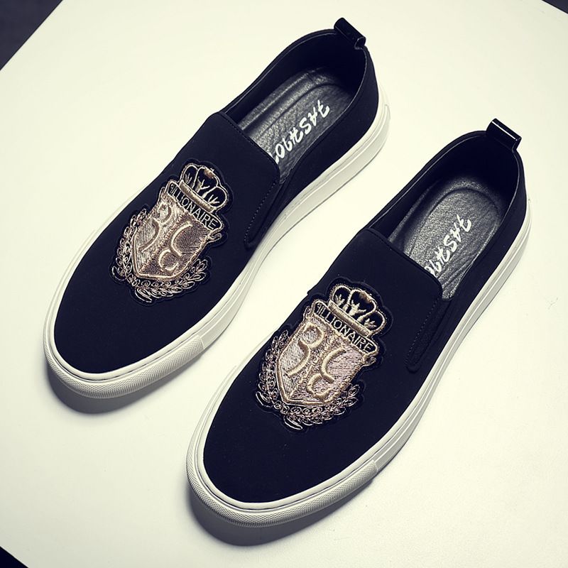 Scarpe casual estive Me's Ew Tred, mocassini comodi Oe Foot, maniche ricamate in stile britannico, comode scarpe Tredy per_voghion.com