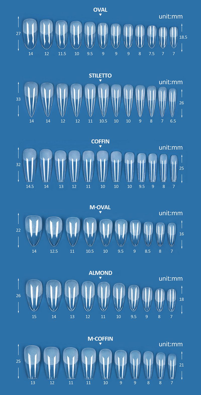 Faux ongles, nail art, pointes d'ongles, ongles portables, nouveaux ongles de ballet, ongles entièrement transparents, patchs_voghion.com