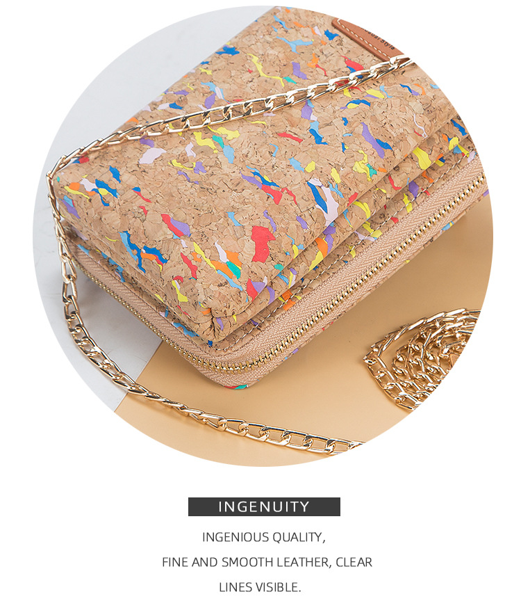 New Daily Versatile Phone Bag for Women Korean Edition Large Capacity Crossbody Bag Fashion Wood Grain Multi Card Women's Wallet_voghion.com