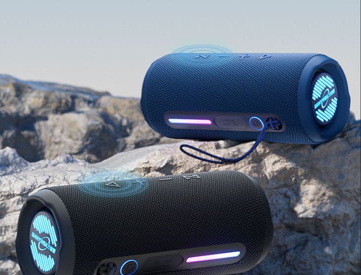 Wanyinba M6 Bluetooth 30W Power Super Bass Outdoor Large Volume High-Quality Portable Speaker_voghion.com