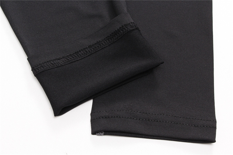 Roupas masculinas esportes apertado manga longa secagem rápida treinamento roupas de fitness masculino alta compressão elástica basquete topo futebol correndo_voghion.com