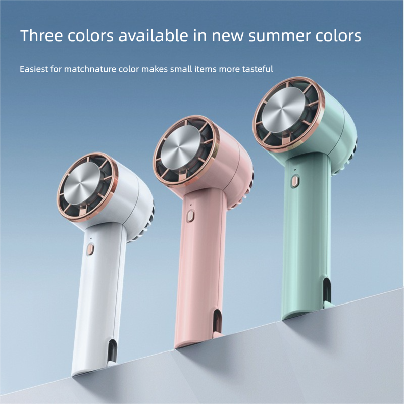 Carabiner Mini Fan - Portable Outdoor, Semiconductor Cooling, 5-Speed Silent USB_voghion.com