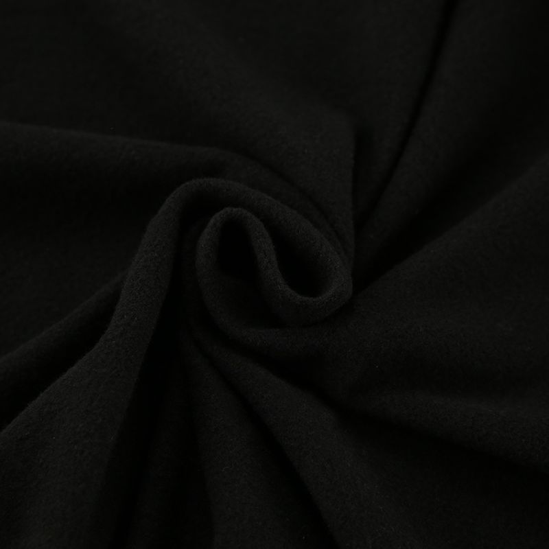 2025 Lente Zwarte Melk Zijden Ronde Hals Dames Homewear Zachte Comfortabele Rekbare Pyjama Tweedelig Set_voghion.com