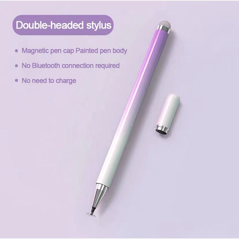 2 In 1 Universal Stylus Pen For Tablet Mobile Phone IPad Drawing Tablet Capacitive Screen Touch_voghion.com