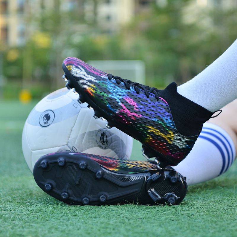 Jauni vīriešu futbola apavi, futbola zābaki, zēni, meitenes, studenti, treniņi, neslīdošas kniedes, pretslīdes, nodilumizturīgi, ērti_voghion.com