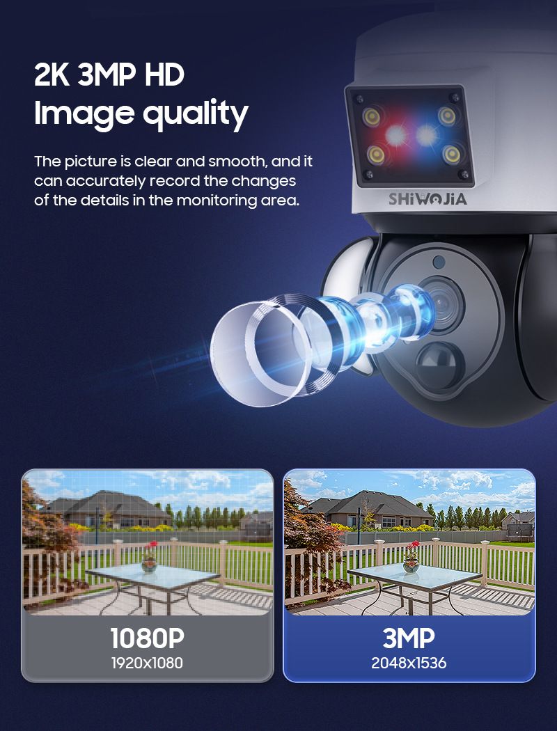 4G Solar-Sicherheitskamera für den Außenbereich – 20 W Hochleistungs-360°-PTZ-HD-Farbüberwachung mit 24/7-Aufzeichnung_voghion.com