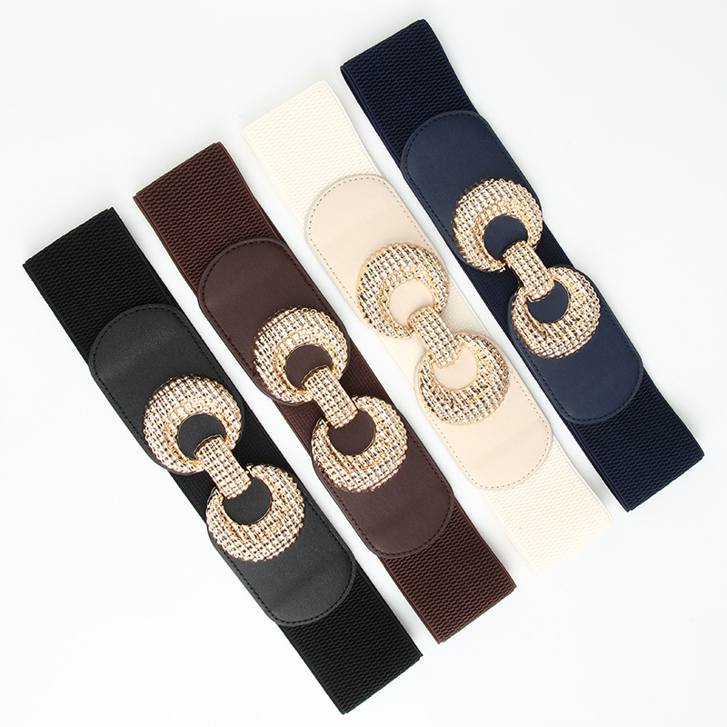 Nuovo vestito da capospalla con un'elegante fascia in vita, versatile cintura da donna elasticizzata_voghion.com